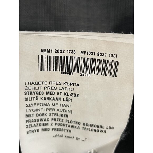 Miu Miu Gray Plaid Wool-Blend Elastic Waist Shorts For Women - Picture 14 of 14